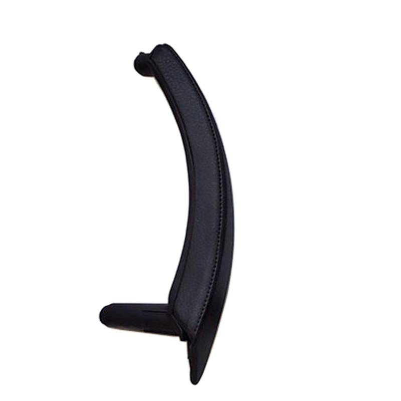 Autoinnenraumtürgriff,Auto InnentüRgriff Innenfahrer Türen ziehen Griff mit Leder Außenabdeckung for BMW X5 x6 E70 E71(Black Left) von CKryzillix