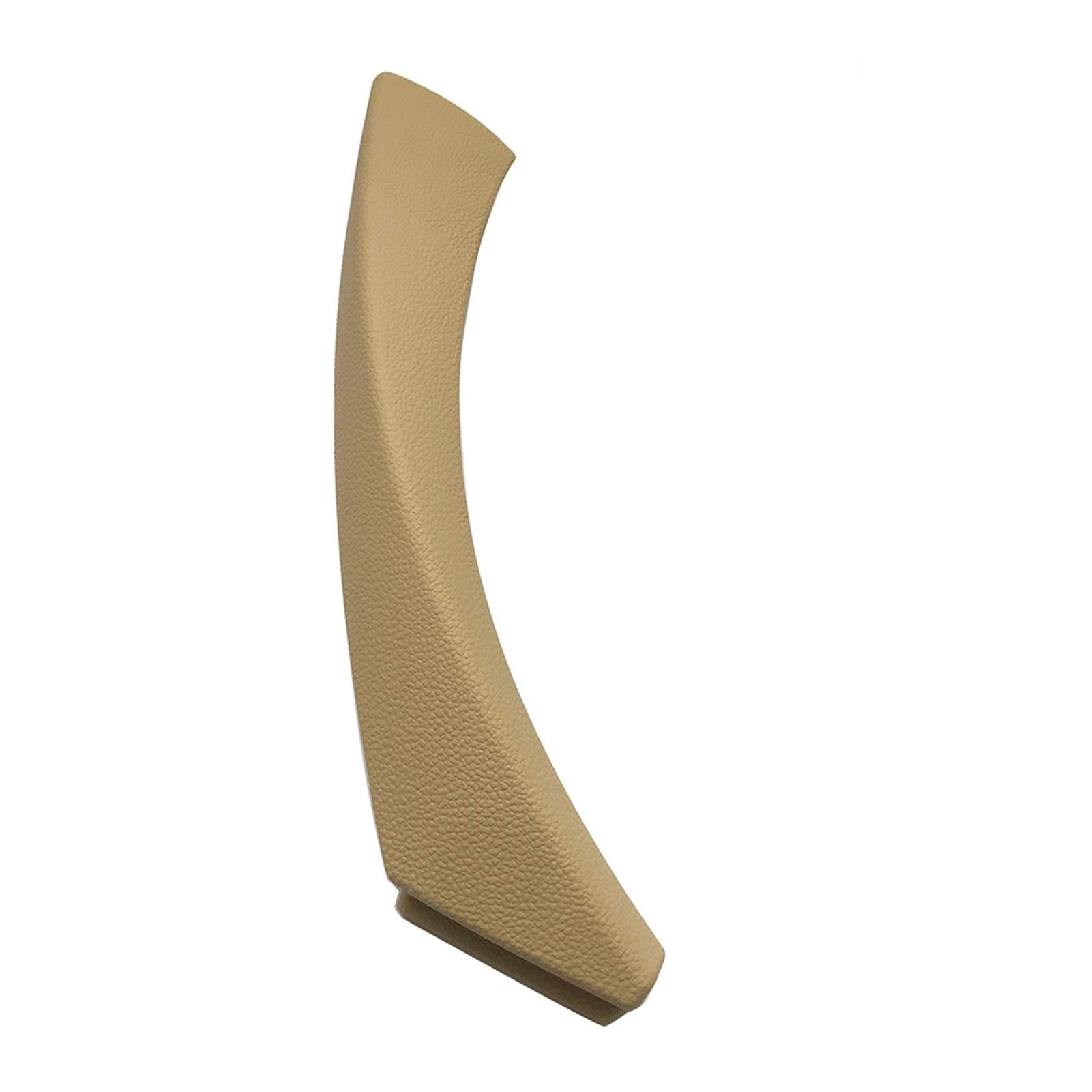 Autoinnenraumtürgriff,Auto InnentüRgriff Innentür-Zuggriff mit Abdeckungsbesatz for die BMW 3-Serie E90 E91 E92 316 318 320 325 328I 2004-2012(Beige Cover Right) von CKryzillix