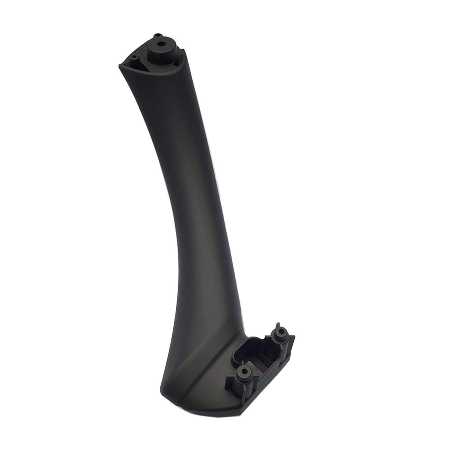 Autoinnenraumtürgriff,Auto InnentüRgriff Innentür-Zuggriff mit Abdeckungsbesatz for die BMW 3-Serie E90 E91 E92 316 318 320 325 328I 2004-2012(Black Inside Right) von CKryzillix