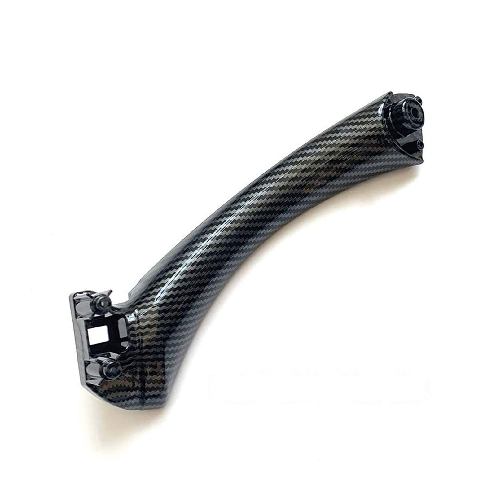 Autoinnenraumtürgriff,Auto InnentüRgriff Kohlefasergriff mit Abdeckung Ersatzfit for die BMW 3er E90 E91 E92 316 318 320 325 328i(Left Inside Handle) von CKryzillix