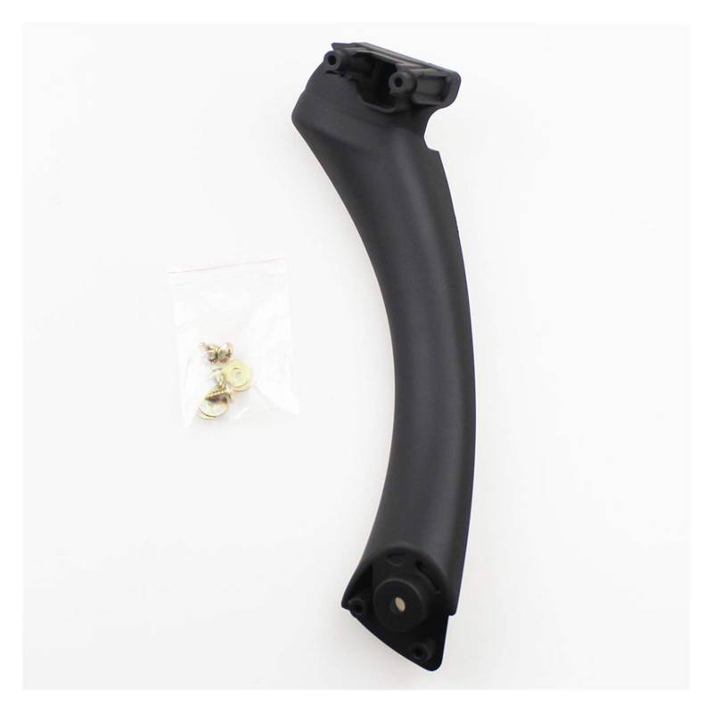 Autoinnenraumtürgriff,Auto InnentüRgriff Links rechts Auto Innenraumgriff Innentür Armlehnen Panel Ziehen Verleihabdeckung Fit Verwendung Passend für BMW 3 Series E90 E91 328 330 335(Black Bottom(Left von CKryzillix
