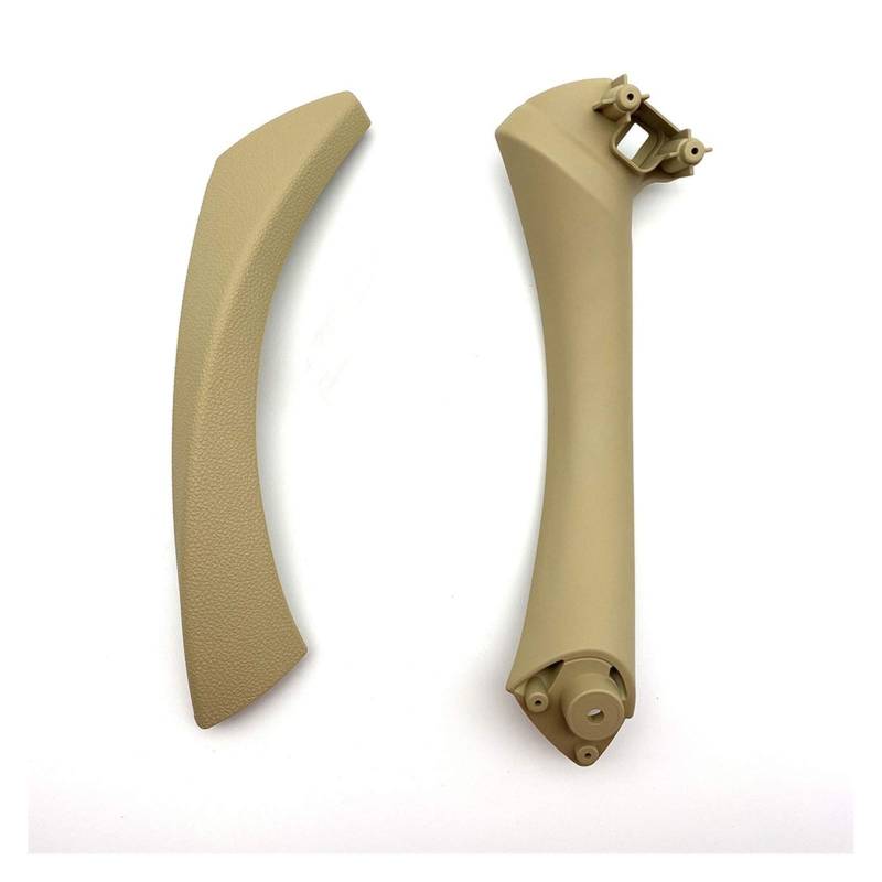 Autoinnenraumtürgriff,Auto InnentüRgriff Türgriff Panel Fit Gebrauch Passend für BMW E90 E91 Fit Verwendung Passend für BMW 3-Serie Limousinenabdeckung(Beige(one The Left)) von CKryzillix