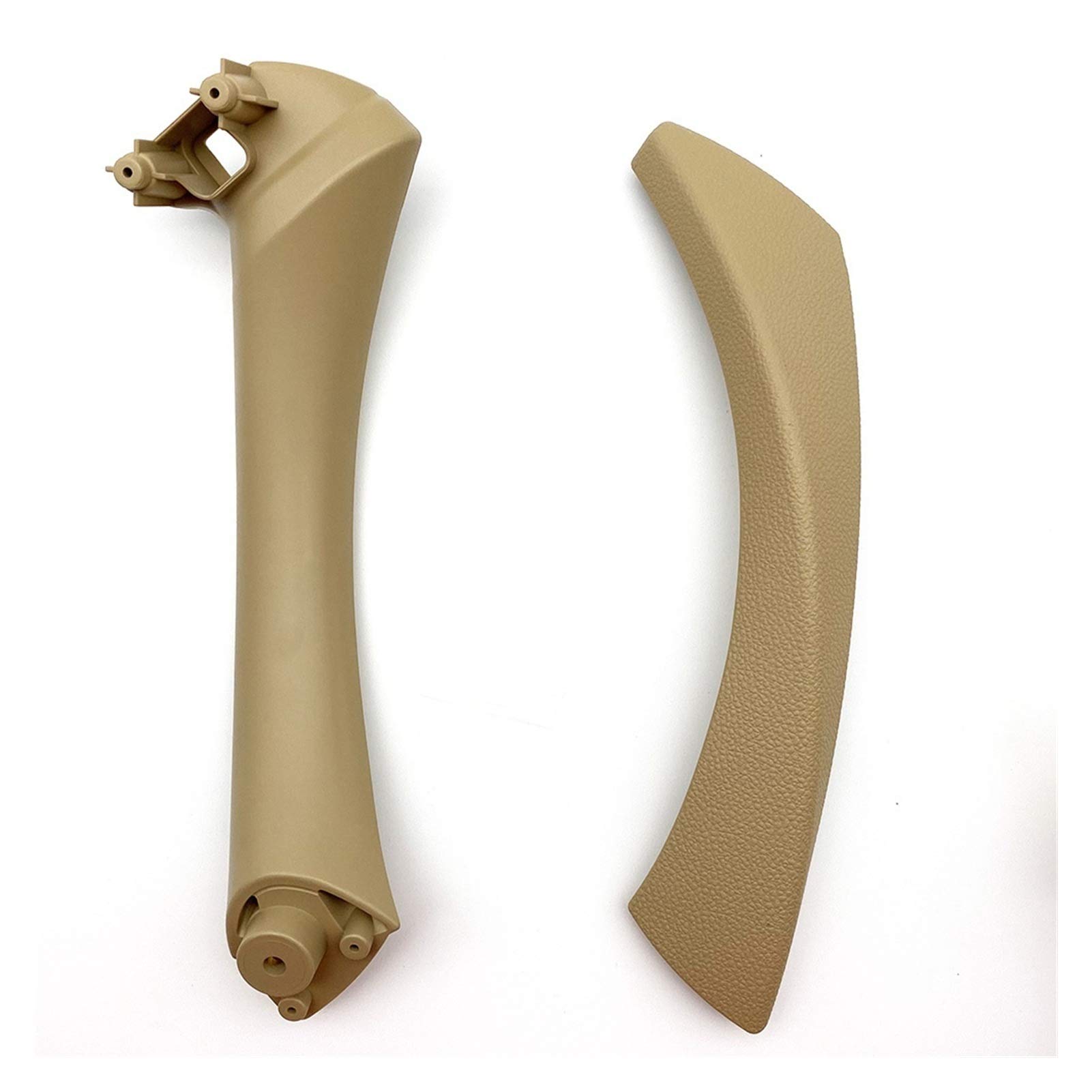 Autoinnenraumtürgriff,Auto InnentüRgriff Türgriff Panel Fit Gebrauch Passend für BMW E90 E91 Fit Verwendung Passend für BMW 3-Serie Limousinenabdeckung(Beige(one The Right)) von CKryzillix