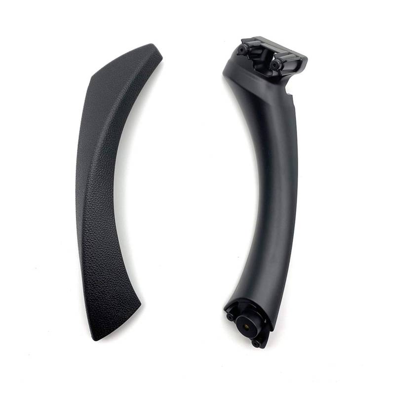 Autoinnenraumtürgriff,Auto InnentüRgriff Türgriff Panel Fit Gebrauch Passend für BMW E90 E91 Fit Verwendung Passend für BMW 3-Serie Limousinenabdeckung(Black(one The Left)) von CKryzillix