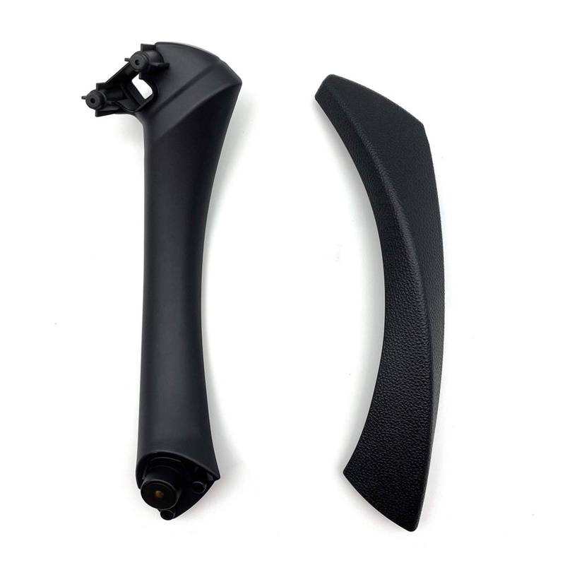 Autoinnenraumtürgriff,Auto InnentüRgriff Türgriff Panel Fit Gebrauch Passend für BMW E90 E91 Fit Verwendung Passend für BMW 3-Serie Limousinenabdeckung(Black(one The Right)) von CKryzillix