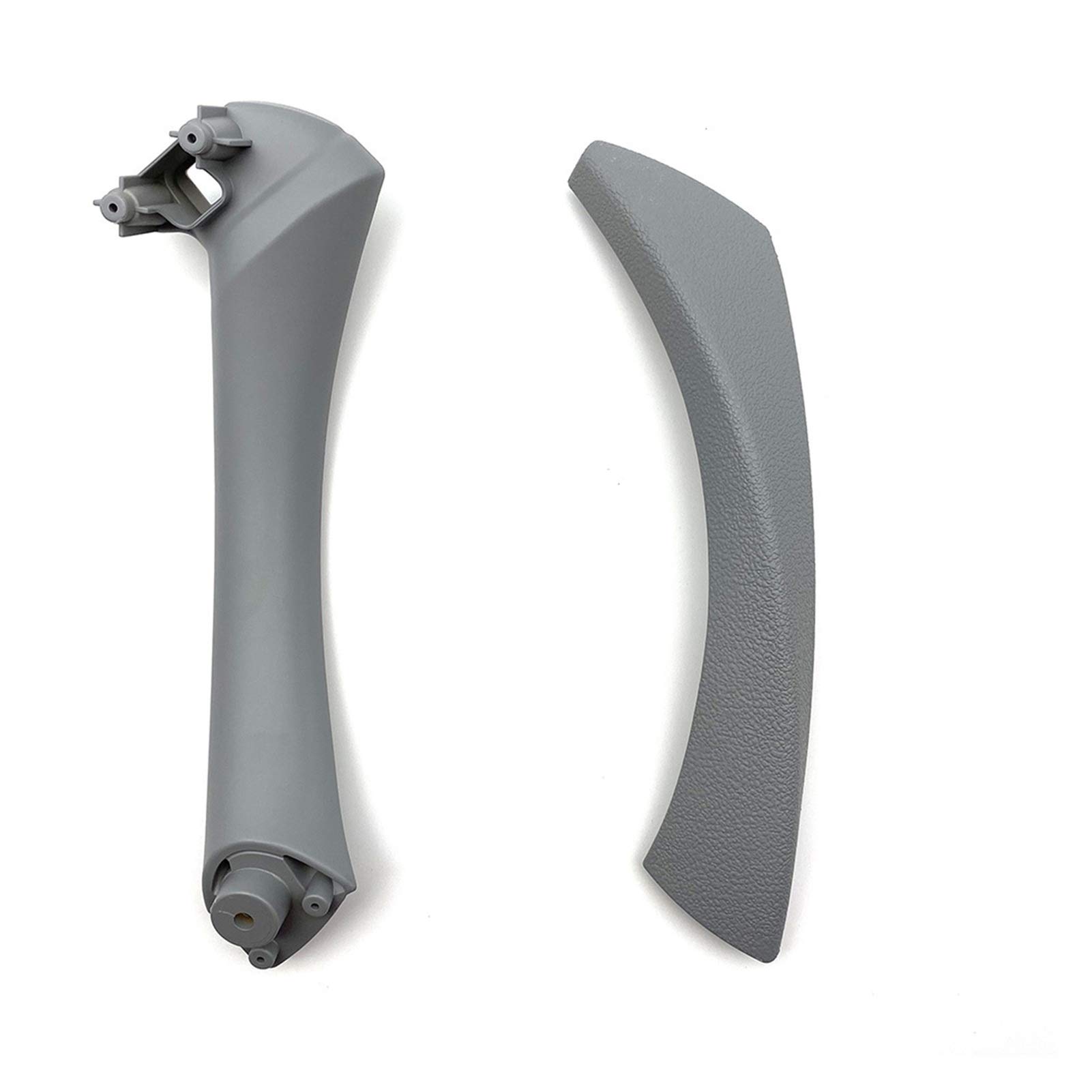 Autoinnenraumtürgriff,Auto InnentüRgriff Türgriff Panel Fit Gebrauch Passend für BMW E90 E91 Fit Verwendung Passend für BMW 3-Serie Limousinenabdeckung(Gray(one The Right)) von CKryzillix