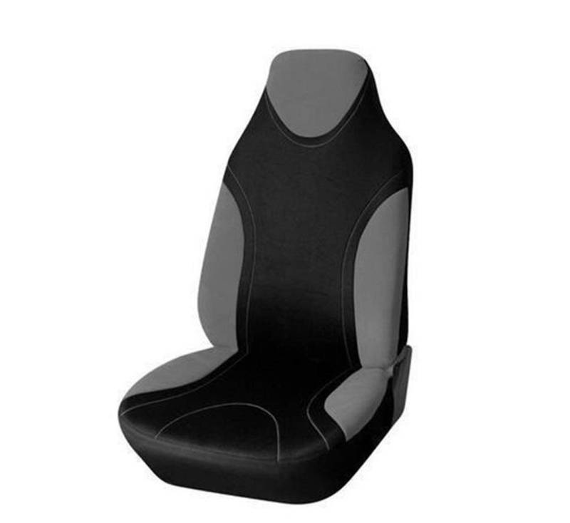 Autositzbezüge,Auto Sitzbezüge Sitzabdeckung Unterstützt High Back Bucket Auto-Sitzabdeckung Universal-Sitze die meisten Innenausstattung Sitzbezug(Gray) von CKryzillix