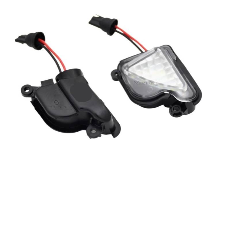 Indicator Rear View,Spiegelblinker 2 Stück 6000K weiße Pfützenlampen Passend für die Unterseite des Seitenspiegels. Passend für Skoda Octavia 3 2 5E 1Z 2004-2020, Skoda Superb 3 2 B6 B8 2008-2021. von CKryzillix