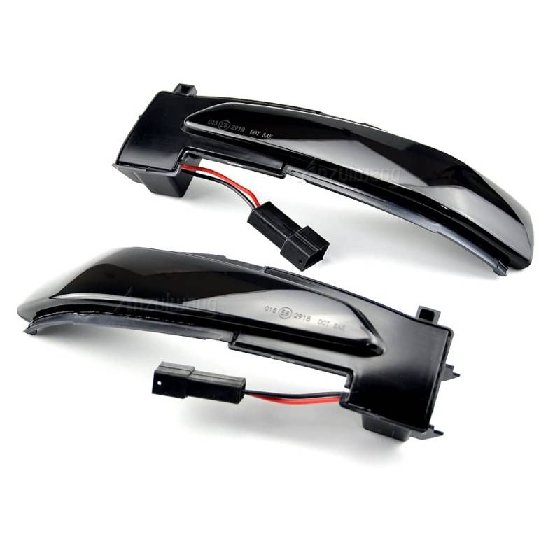 Indicator Rear View,Spiegelblinker 2 Stück sequentielle Blinkleuchte passend for 508 SW 2010–2017, dynamisches Blinkerlicht, passend for Citroen DS5 C4 Grand Picasso II von CKryzillix
