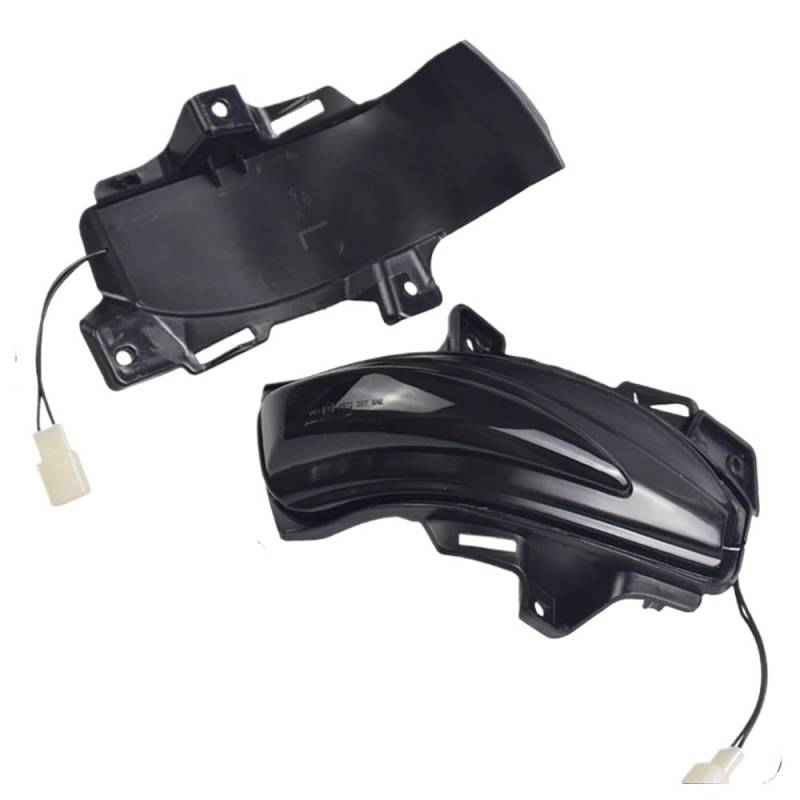 Indicator Rear View,Spiegelblinker 2 stücke Dynamische Blinker Licht Seite Spiegel Anzeige Passend für Lexus IS250 IS300C IS250C LS460 LS460L ES240 2006-2012 von CKryzillix