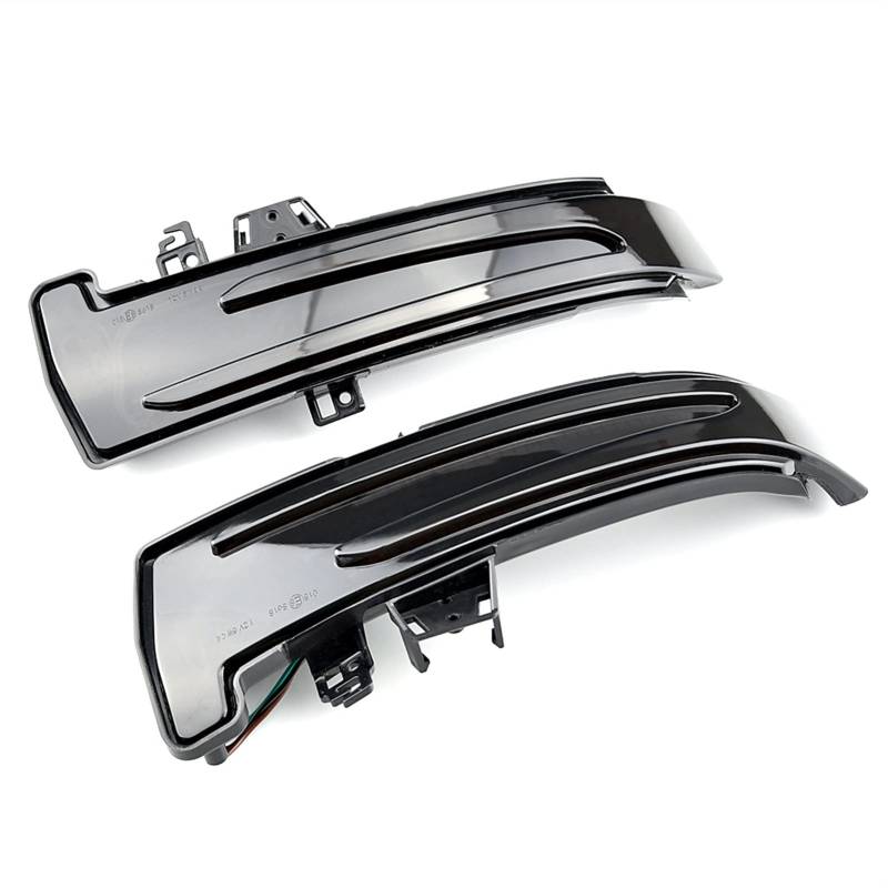 Indicator Rear View,Spiegelblinker Dynamisches Blinker Rückspiegelspiegelanzeige Blinker Licht Passend Für Mercedes Benz W204 W176 W212 CLA A B C E S GLA GLK CLS-Klasse von CKryzillix