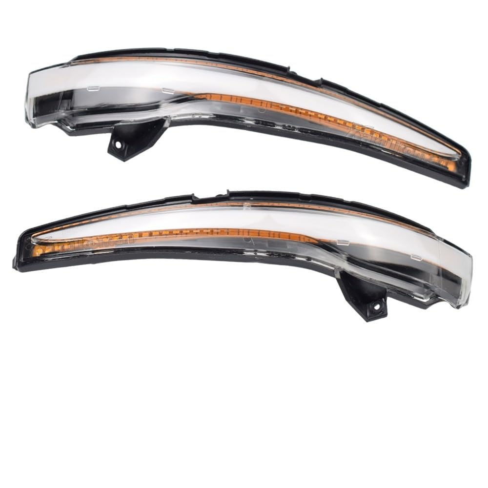 Indicator Rear View,Spiegelblinker Dynamisches Blinkerlicht Passend für Mercedes Benz C-Klasse W205, E-Klasse W213, S-Klasse W222, Seitenspiegel-Blinklicht, Repeater-Blinker(Yellow-Crystal) von CKryzillix
