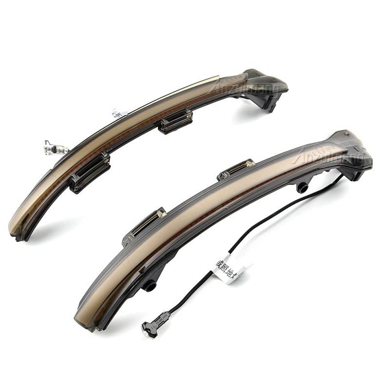 Indicator Rear View,Spiegelblinker Fließendes Wasser Blinker Seitenspiegel Blinkendes Licht Dynamisch Blinker Licht Passend für VW Golf 7 MK7 7.5 GTI R Sportvan Touran L II. von CKryzillix