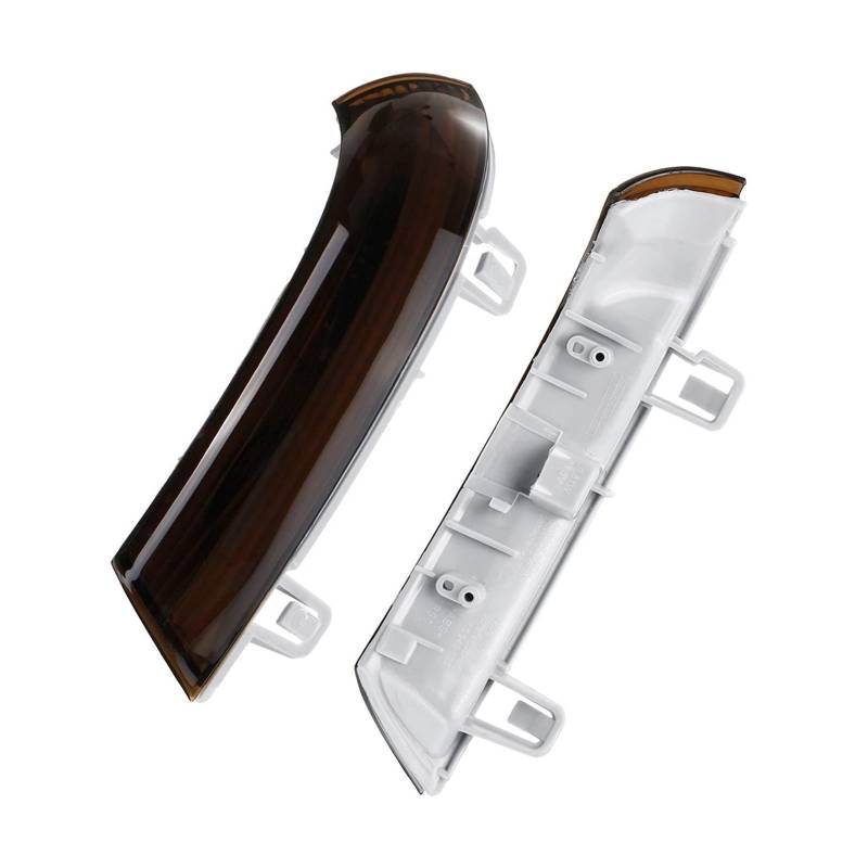 Indicator Rear View,Spiegelblinker Paar Dynamische Seitenspiegelanzeige Anzeigen Beleuchtung Blinker Licht Passend Für Verwendung For Vw Golf 5 GTI V MK5 Jetta Passat B5.5 B6 Superb Eos Skoda(Amber Li von CKryzillix