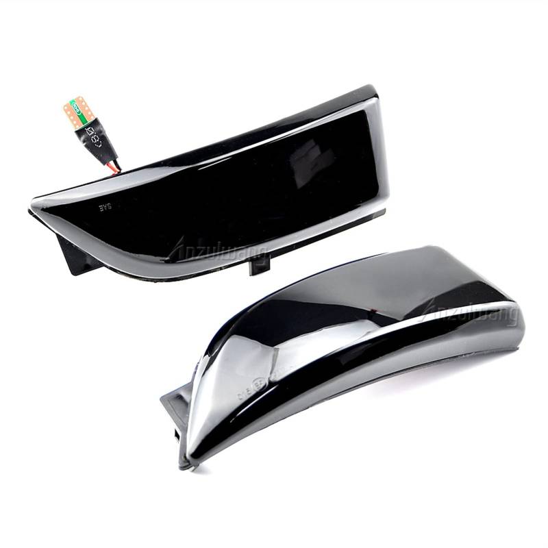 Indicator Rear View,Spiegelblinker Passend Für Ford 2015-2019 Ranger T6 Raptor WildTrak Dynamischer Blinker Side Spiegel Sequential Blinker-Anzeige von CKryzillix