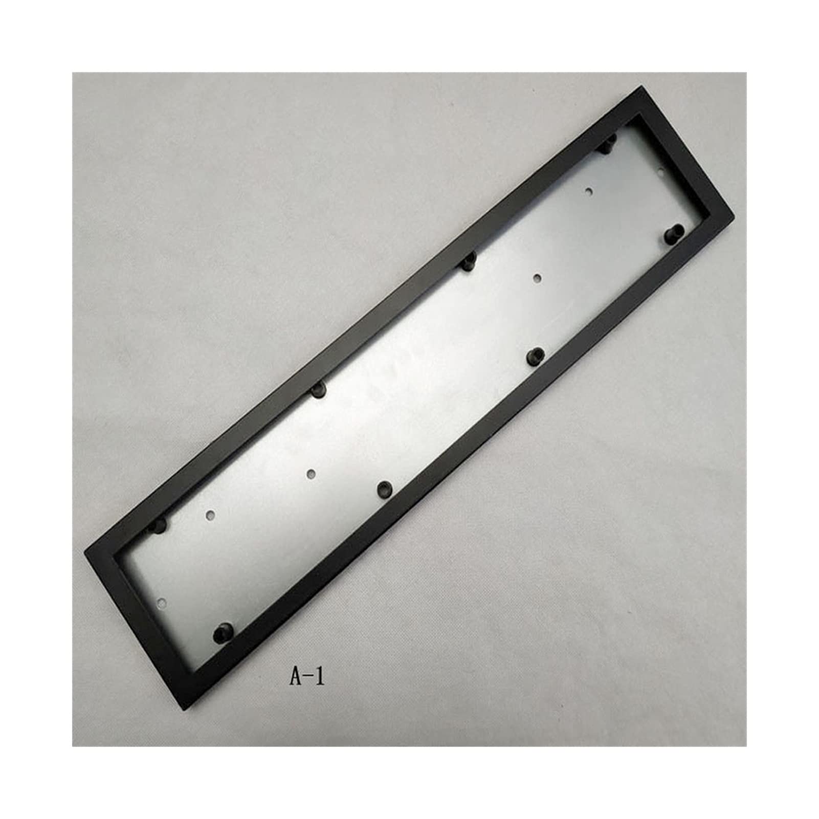Kennzeichenhalter,Nummernschildhalterung Auto 1 stücke Auto-Kennzeichen-Rahmen Metallrahmen Auto-Kennzeichen-Bild-Nummer-Plattenhalter Fit-Fahrzeuge Standard-Auto-Styling(A 1) von CKryzillix