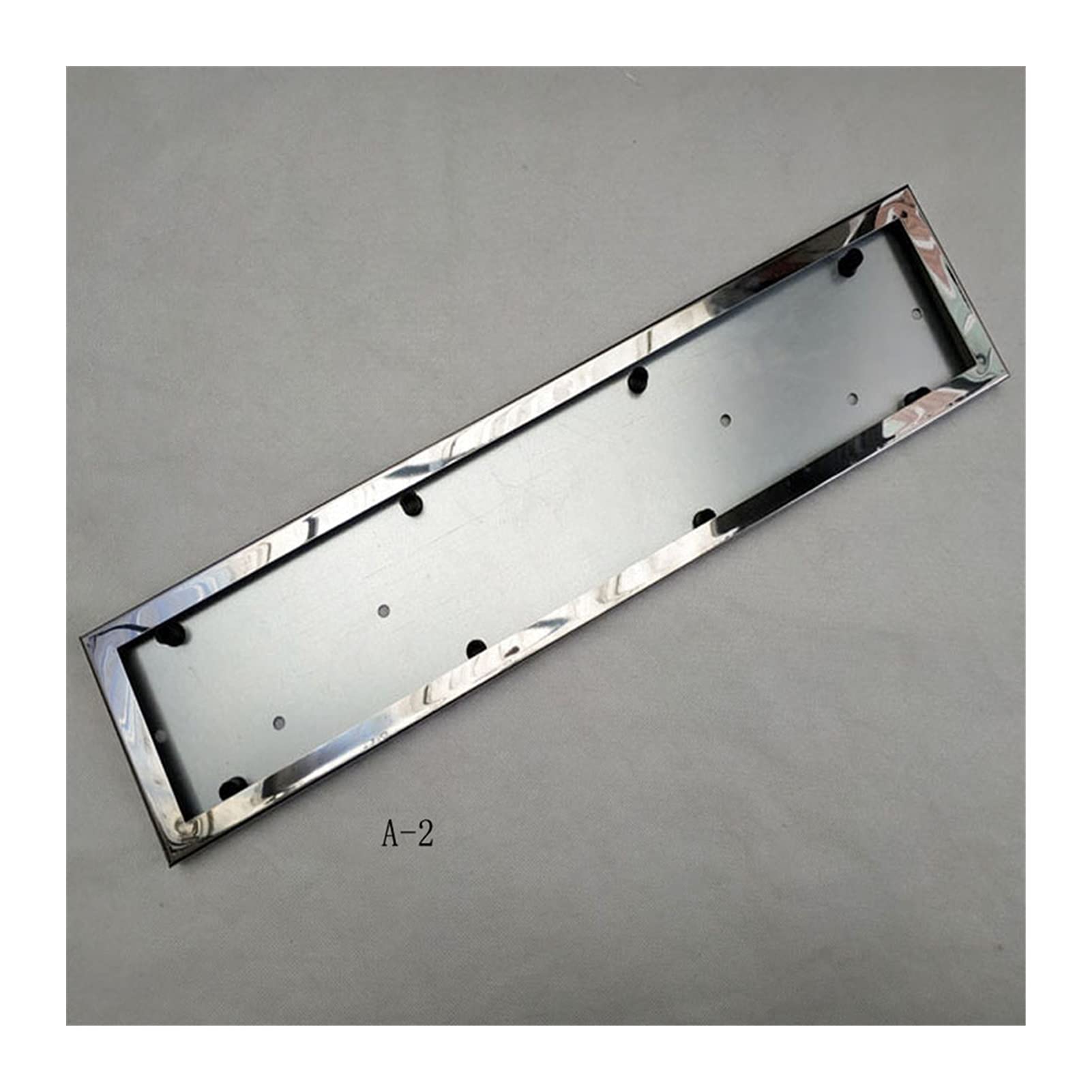 Kennzeichenhalter,Nummernschildhalterung Auto 1 stücke Auto-Kennzeichen-Rahmen Metallrahmen Auto-Kennzeichen-Bild-Nummer-Plattenhalter Fit-Fahrzeuge Standard-Auto-Styling(A 2) von CKryzillix