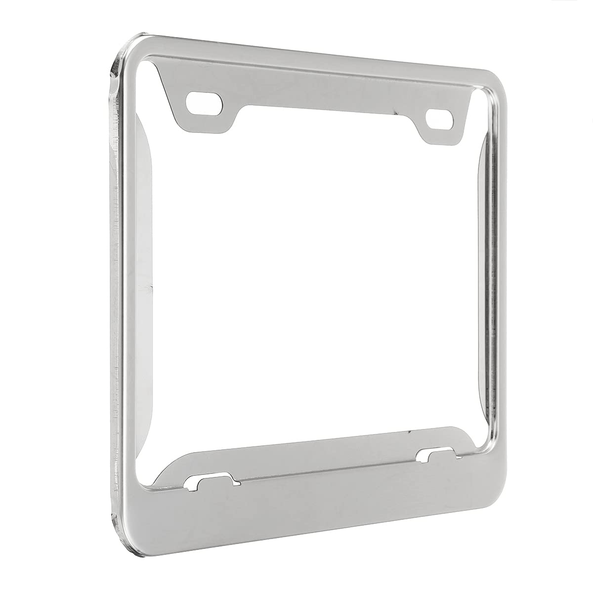 Kennzeichenhalter,Nummernschildhalterung Auto Kennzeichenhalterrahmen Geeignet for Motorrad Lizenznummer Platte Edelstahl 22,5 x 16,5 cm Edelstahl Kennzeichenhalter,Nummernschildhalterung Auto Kennzeichenhalterrahmen Geeignet for Motorrad Lizenznummer Platte Edelstahl 22,5 x 16,5 cm Edelstahl von CKryzillix