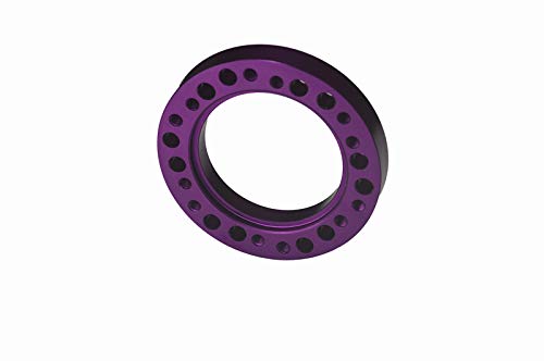 Lenkradadapter,Lenkradnabenadapter Universal-Lenkrad-Nabe 1/2 Zoll Spacer Lenkrad Hub Boss Kit Adapter Spacer schwarz/gold/silber/lila/rot(Purple) von CKryzillix