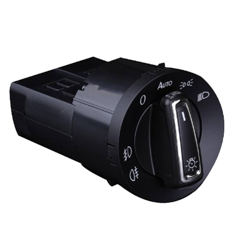 Lichtschalter Auto,Scheinwerferschalter Auto Scheinwerfer Lampe Control Schalter Licht Sensor Passend für Sharan 1995-2005 1C0941531 von CKryzillix