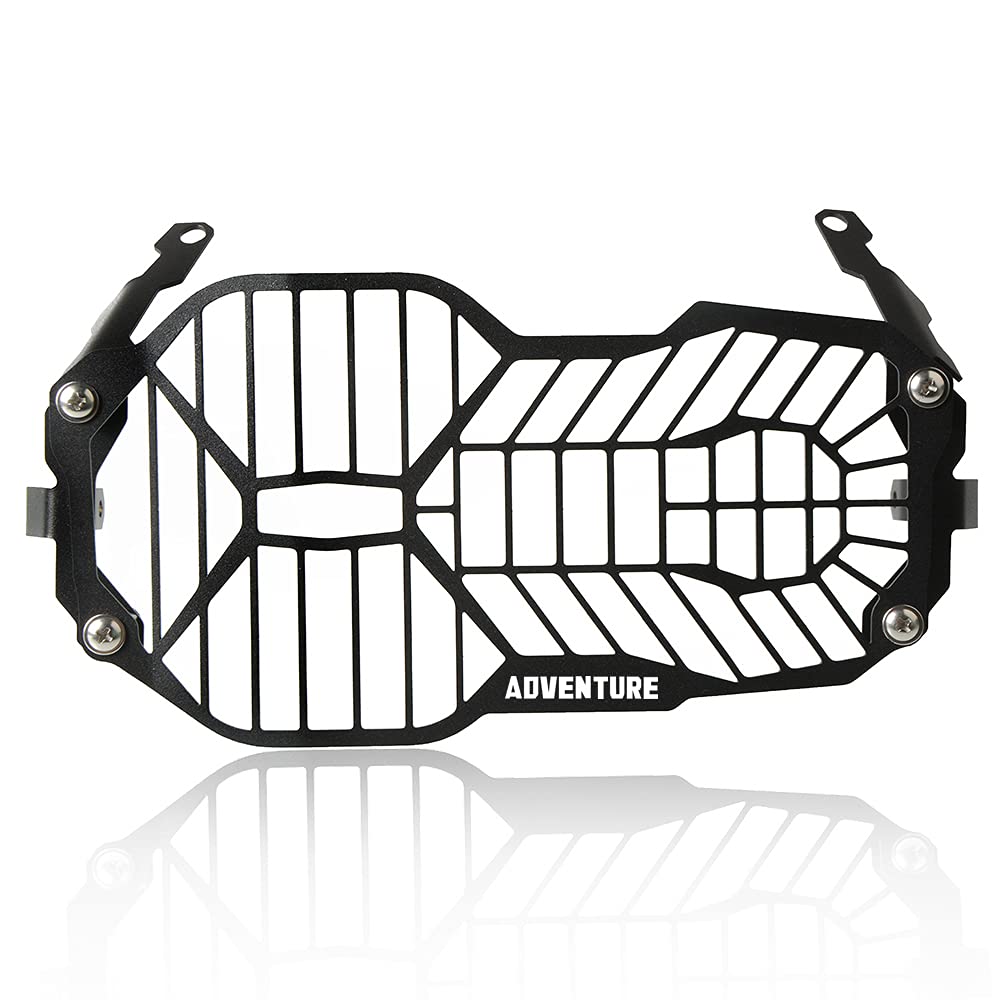 Motorrad Scheinwerferschutz FIT-VERWENDUNG FÜR. BMW R1250GS ABENTEUER R1250 GS R 1250 GS ADV 2019 2020 2021 Motorrad-Zubehör-Scheinwerferschutzgitter-Guard-Abdeckung Scheinwerfer Schutzgitter(1) von CKryzillix