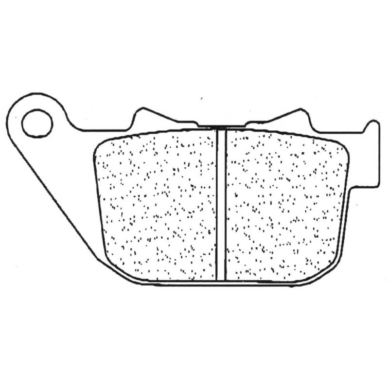 CL Unisex-Adult HINTERE BREMSBELÄGE BREMSEN 1150RX3, Other, One Size von CL Brakes