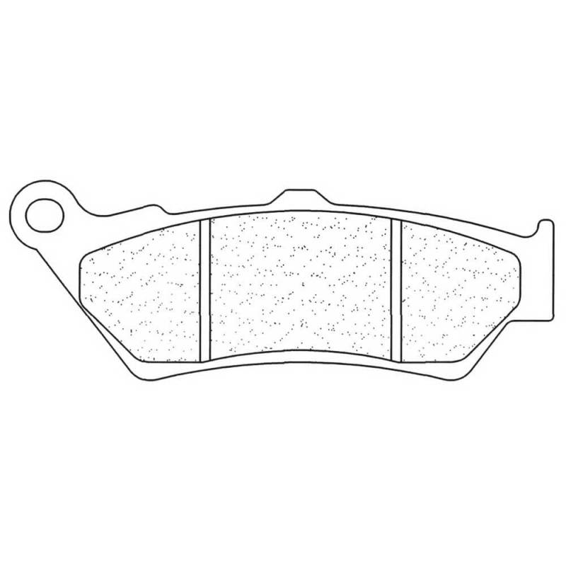 CL Unisex-Adult VORDERE BREMSBELÄGE BREMSEN 2396A3+, Other, One Size von CL Brakes