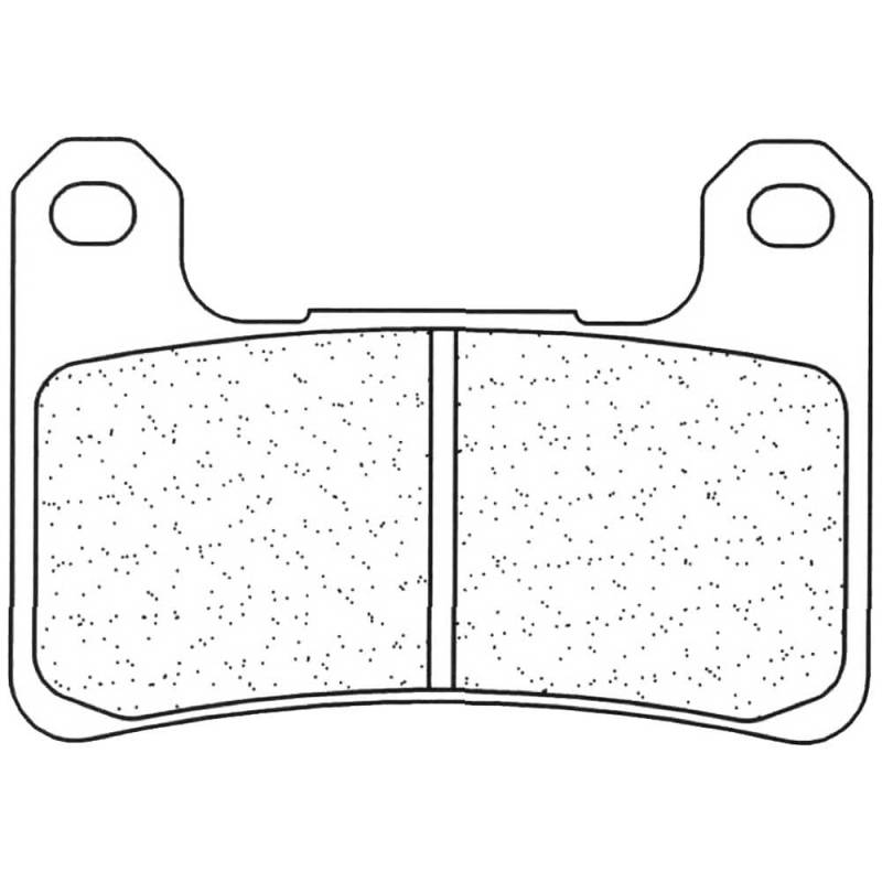 CL Unisex-Adult VORDERE BREMSBELÄGE Brakes 1133A3+, Other, Taglia unica von CL Brakes