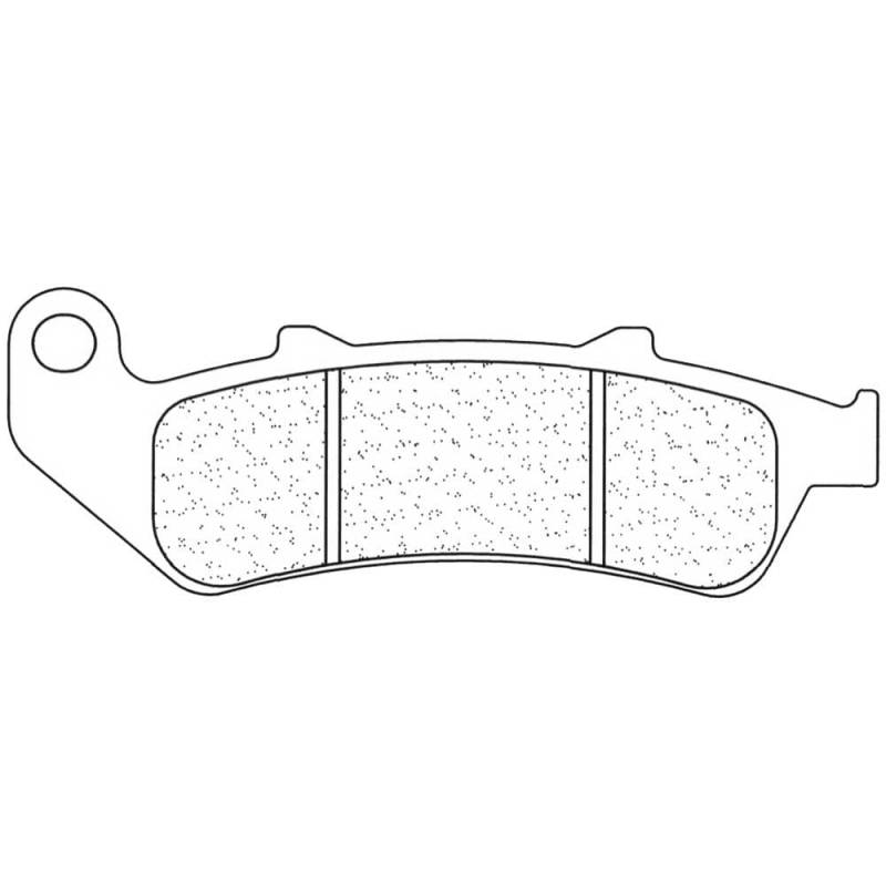 CL Unisex-Adult VORDERE BREMSBELÄGE Brakes 2257A3+, Other, One Size von CL Brakes