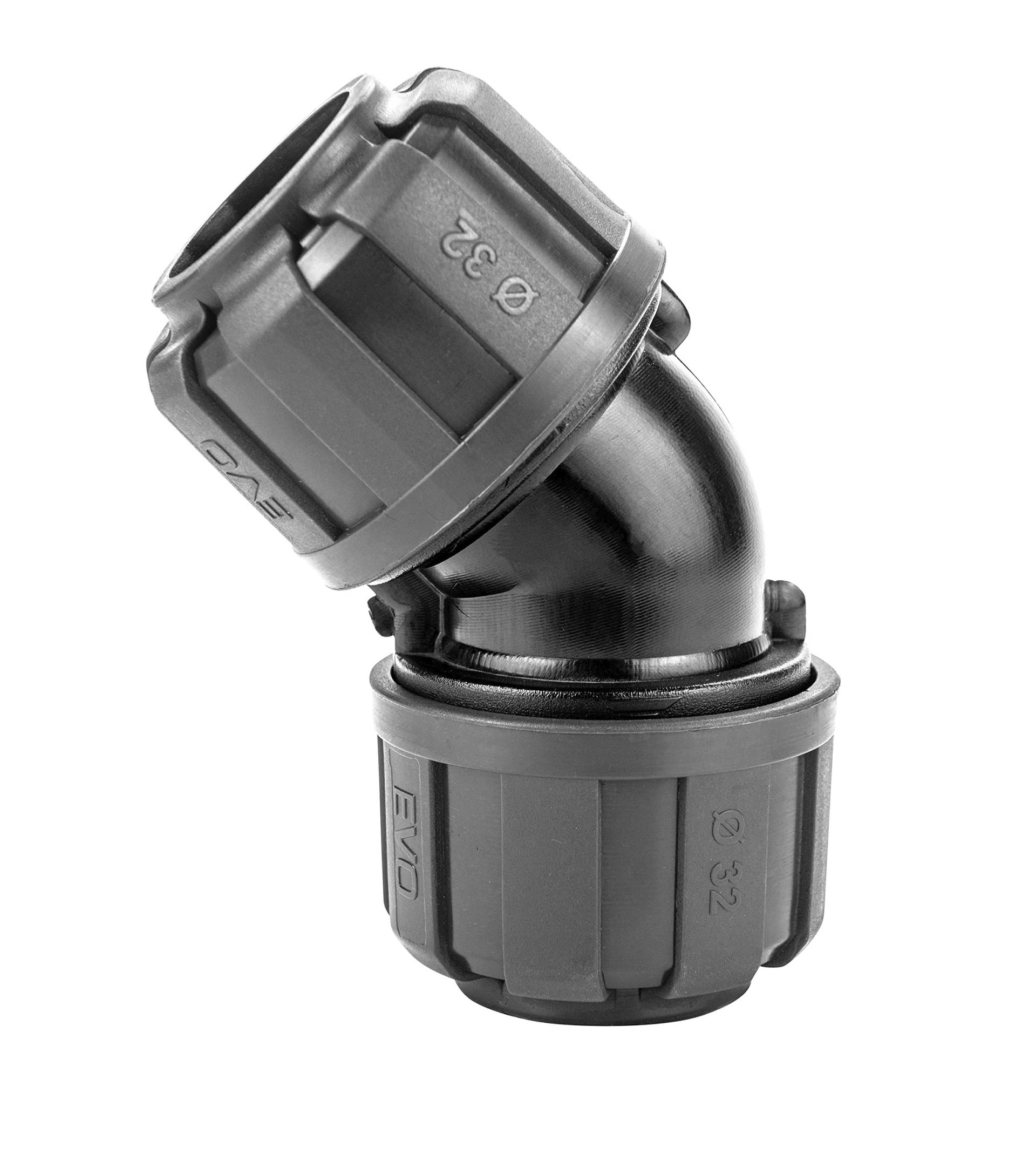 CLAS Equipements Composite Winkelstück, Durchmesser 32 mm bis 45° - KR 7002 CLAS Equipements Composite Winkelstück, Durchmesser 32 mm bis 45° - KR 7002 von CLAS Equipements