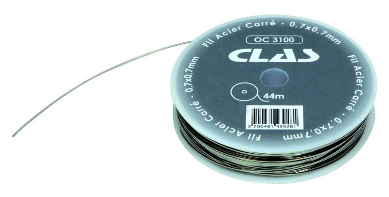 CLAS Equipements OC 3100 Klebeband, quadratisch, 0,7 mm x 0,7 mm x 44 m von CLAS Equipements