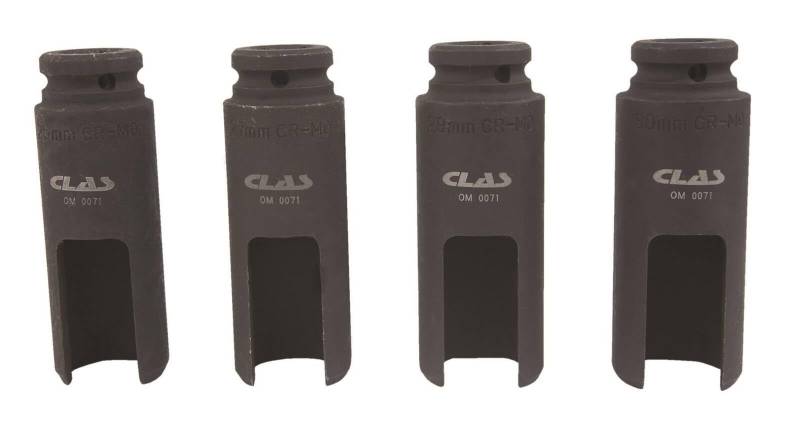 CLAS Equipements Om 0071 Steckschlüsselsatz, 6-Kant, zerlegt, Köpfe für Diesel von CLAS Equipements
