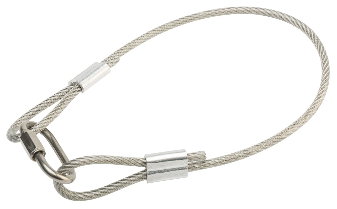 CLAS Equipements Om 1114 Sicherheitskabel/Halteklaue mit Haltefeder, Länge 450 mm CLAS Equipements Om 1114 Sicherheitskabel/Halteklaue mit Haltefeder, Länge 450 mm von CLAS Equipements