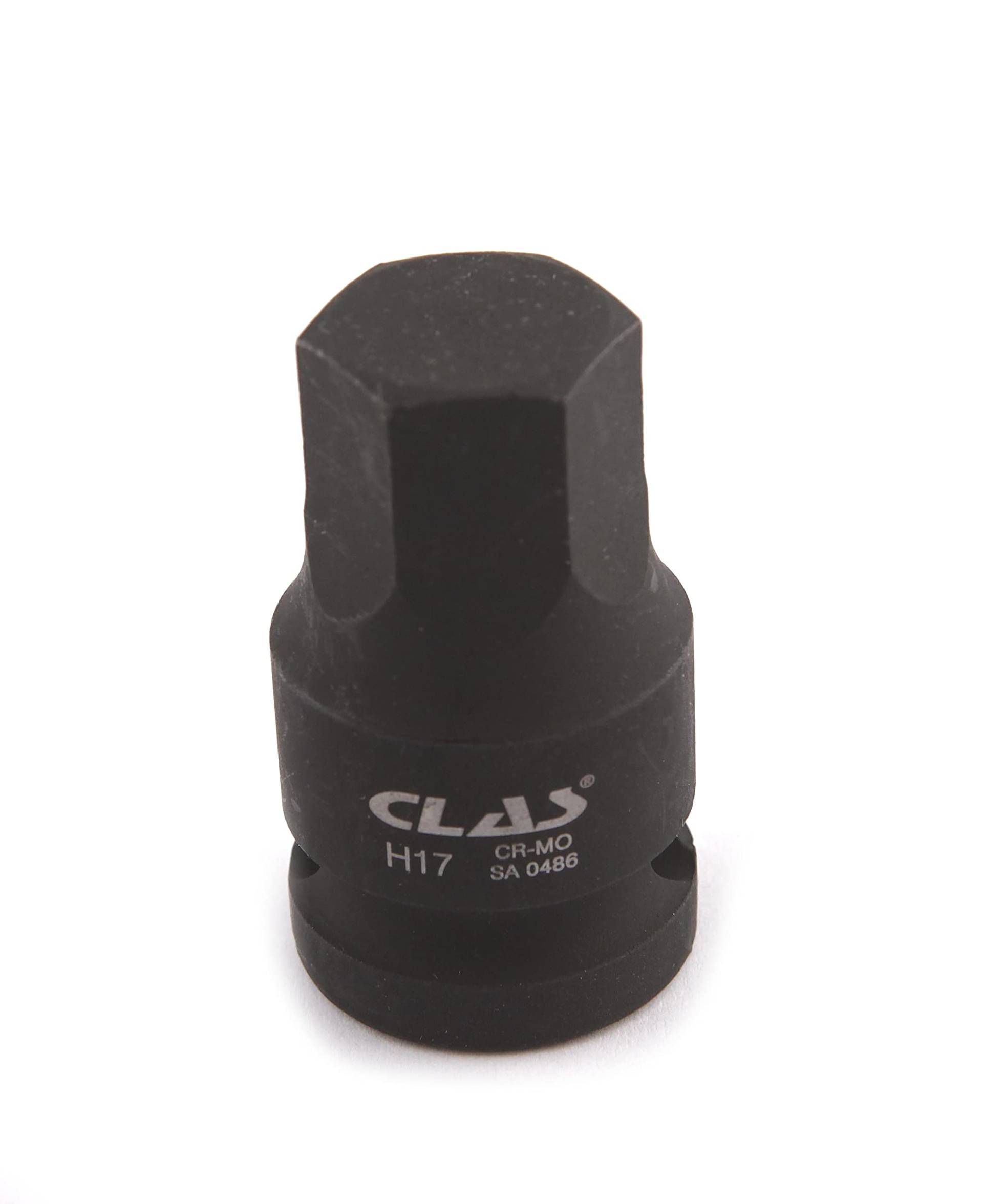 CLAS Equipements SA 0486 Stecknabenschuss, Sechskant, 17 mm, L.43 mm, 1/2 Zoll, Cr-Mo CLAS Equipements SA 0486 Stecknabenschuss, Sechskant, 17 mm, L.43 mm, 1/2 Zoll, Cr-Mo von CLAS Equipements