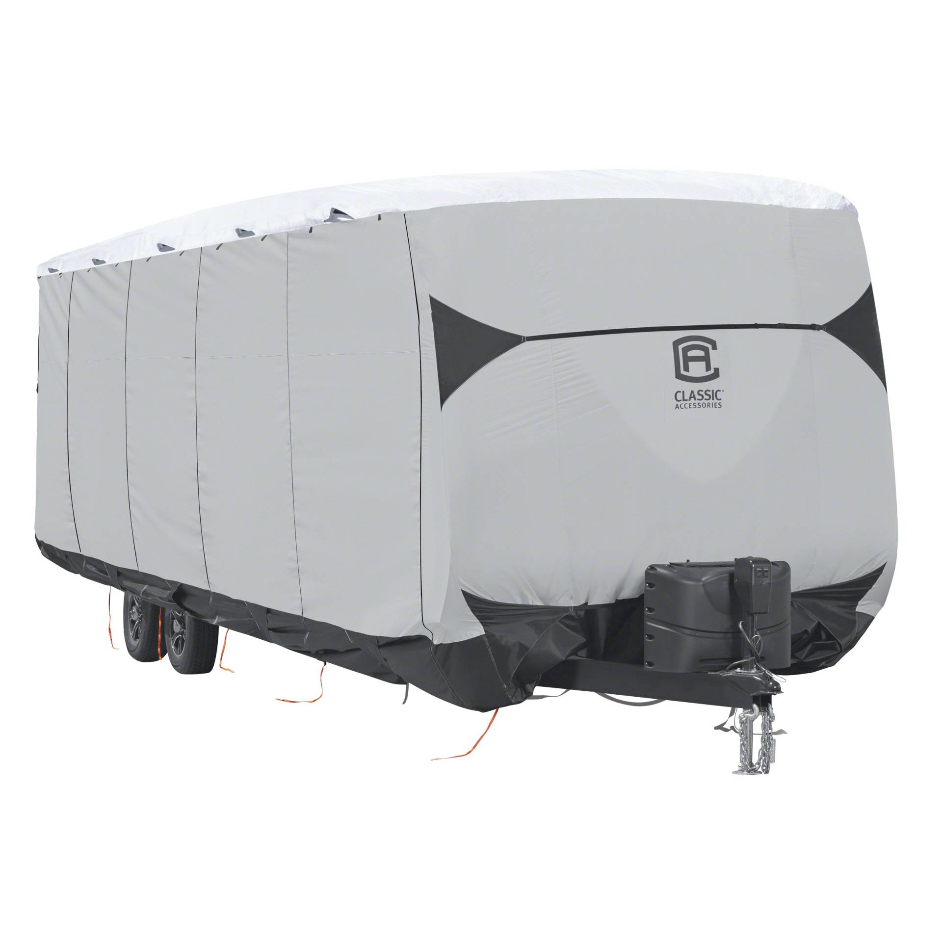 CLASSIC ACCESSORIES Over Drive SkyShield Deluxe Reiseanhänger-Abdeckung, passend für 45,7-50,8 m Anhänger, Wasserabweisende Wohnmobil-Abdeckung (80-383-101401-EX) von CLASSIC ACCESSORIES