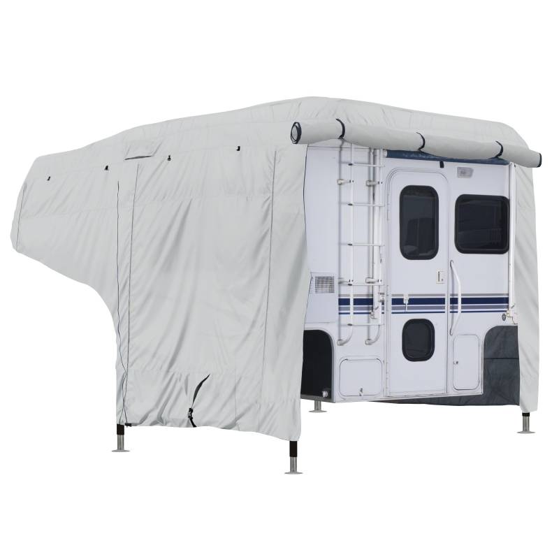 CLASSIC ACCESSORIES PermaPro strapazierfähige Camper-Abdeckung, Grau, 2,4 m - 3,4 m von CLASSIC ACCESSORIES
