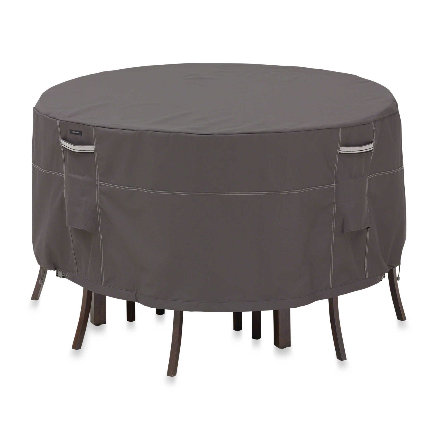 Classic Accessories Ravenna hochwertige Möbelabdeckung/Schutzhülle für Runde Garten-Essgruppe – M Classic Accessories Ravenna hochwertige Möbelabdeckung/Schutzhülle für Runde Garten-Essgruppe – M von CLASSIC ACCESSORIES