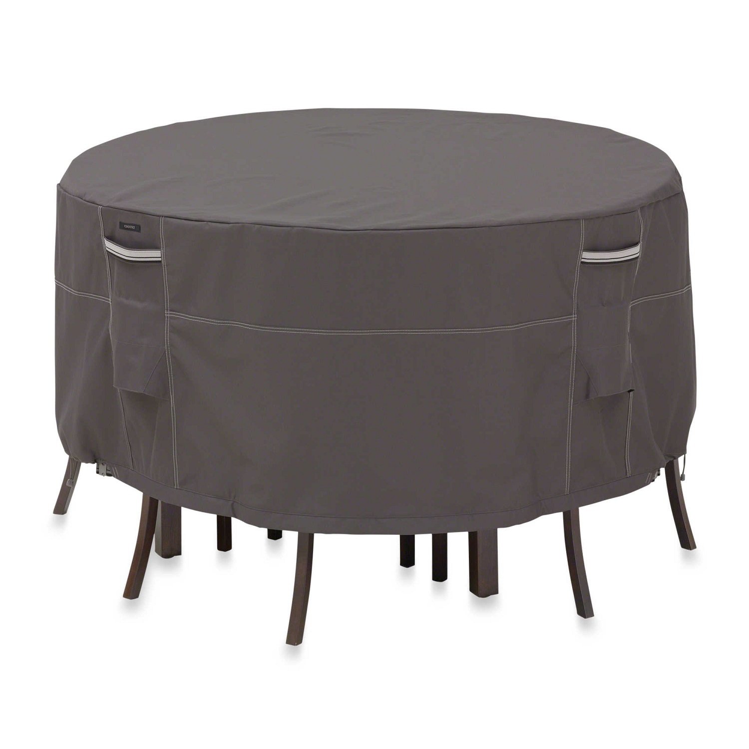 Classic Accessories Ravenna hochwertige Möbelabdeckung/Schutzhülle für Runde Garten-Essgruppe – S Classic Accessories Ravenna hochwertige Möbelabdeckung/Schutzhülle für Runde Garten-Essgruppe – S von CLASSIC ACCESSORIES