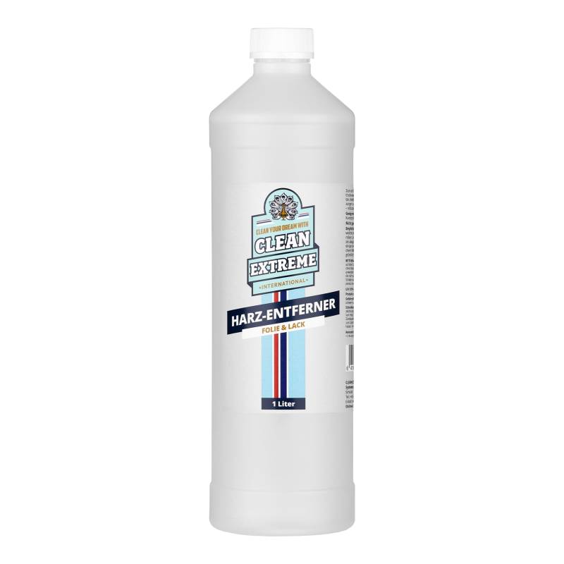 CLEANEXTREME Auto Harz-Entferner Lack & Folie | 1 Liter | Zum Entfernen von Harz und Baumharz vom Autolack von CLEANEXTREME