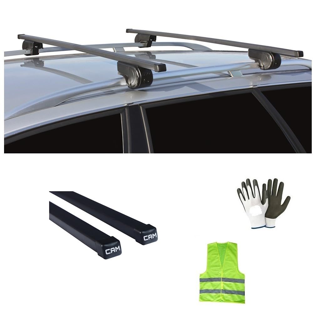 KOMPATIBEL MIT Skoda Superb III Wagon SW Schienen geöffnet pro Jahr 2023 DACHTRÄGER 124 cm FÜR AUTODACH MIT HOHEN RELINGEN ZUGELASSENE GEPÄCKTRÄGER AUS Stahl, KAPAZITÄT 100 KG KOMPATIBEL MIT Skoda Superb III Wagon SW Schienen geöffnet pro Jahr 2023 DACHTRÄGER 124 cm FÜR AUTODACH MIT HOHEN RELINGEN ZUGELASSENE GEPÄCKTRÄGER AUS Stahl, KAPAZITÄT 100 KG von CLICK & GO