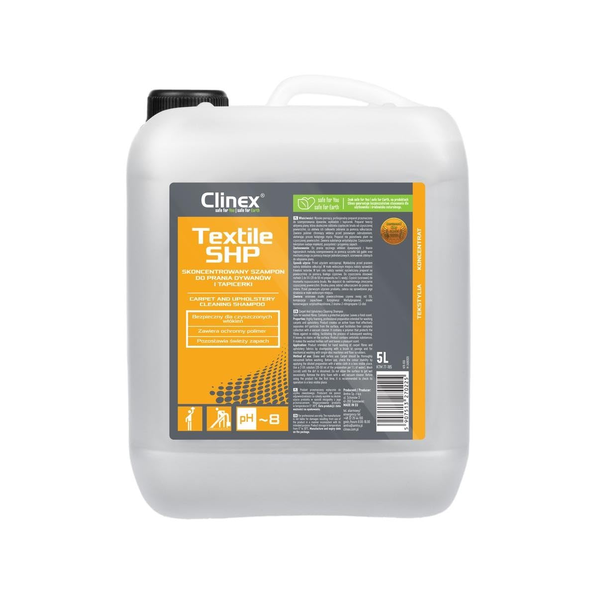 CLINEX Textil/Teppich-Reiniger 77-185 5l Kanister von CLINEX