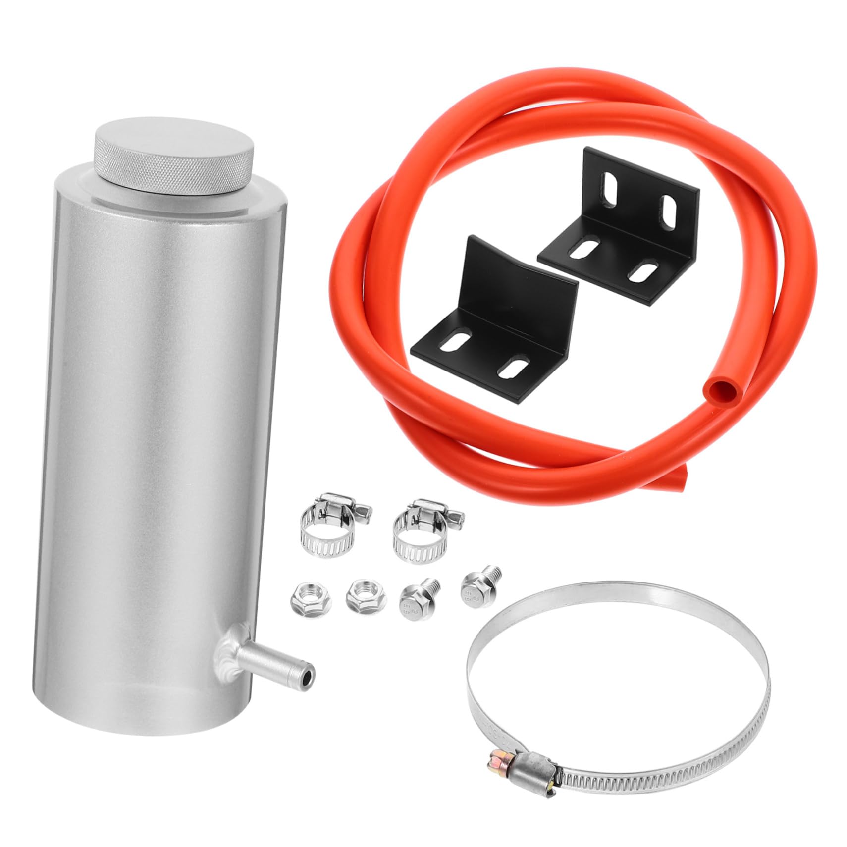 CLISPEED Kühlmitteltank-kit Aus Aluminium Ausgleichsbehälter Fürs Auto 800 Ml Kühlmittelüberlaufbehälter Für Einfache Montage von CLISPEED