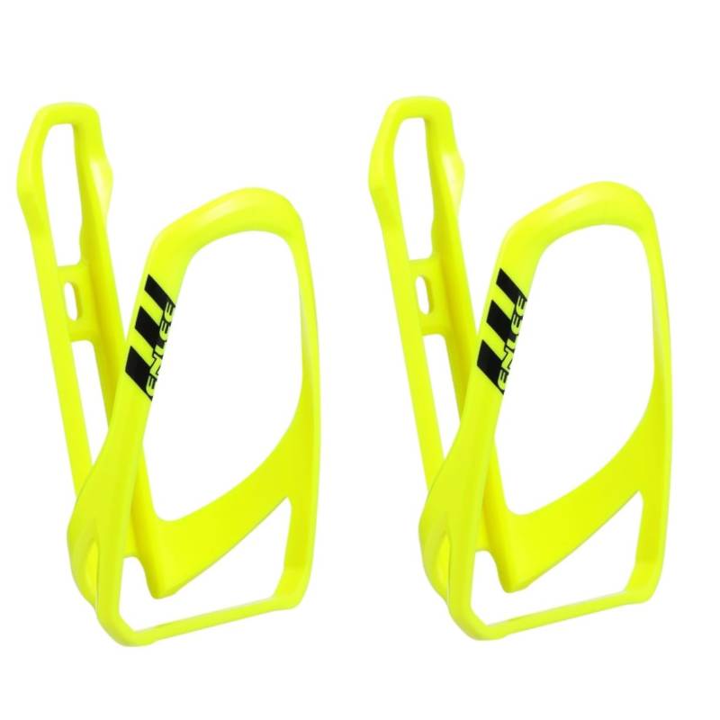 CLISPEED Gelber Fahrrad Flaschenhalter 2 Stück Fahrrad-flaschenhalter Leicht Wasserflasche Kunststoff Karaffe -getränkehalter Kinderwagen-flaschenhalter Gepäckträger Fahrrad-flaschenhalter von CLISPEED