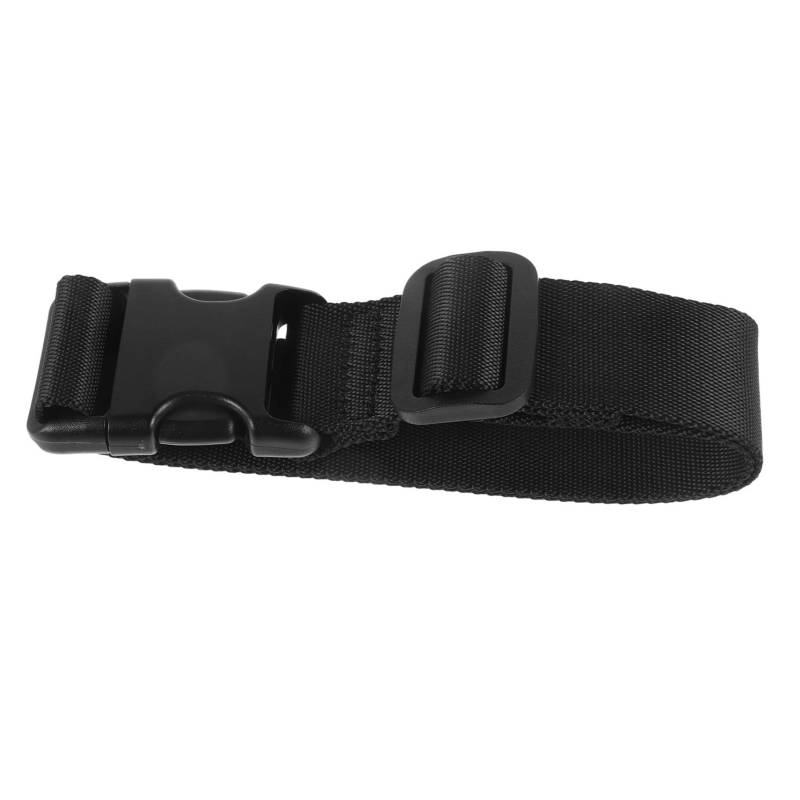 CLISPEED Pack Verstellbarer Schultergurt Träger Für Zubehör Gürtel Handtaschen Taschengurt Universal- Tasche Mit Extender Rucksäcke Seesackriemen Tauschen Einstellbar Fanny Black Polyester von CLISPEED