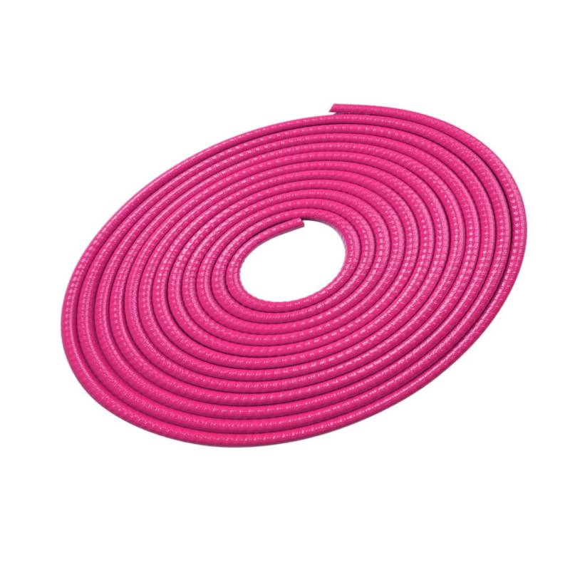 CLISPEED Tür-Antikollisionsstreifen geformt Flexibler Autotürschutz in U-Form Schwelle Außen Rosa Türschutzvorrichtungen für Autos Anti-Kollisions-Gummistreifen Türdichtleiste Eisen Rosig von CLISPEED