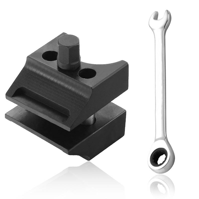 CLKE 1 STK Autoaufhängung Geteilte Nabe Achsschenkel Spreizer, Federbein Spreizer, Spreizwerkzeug, Strut Spreader Tool,Achsschenkel Spreizer für VW, Spreizer Werkzeug,Mit 1 Schraubenschlüssel von CLKE