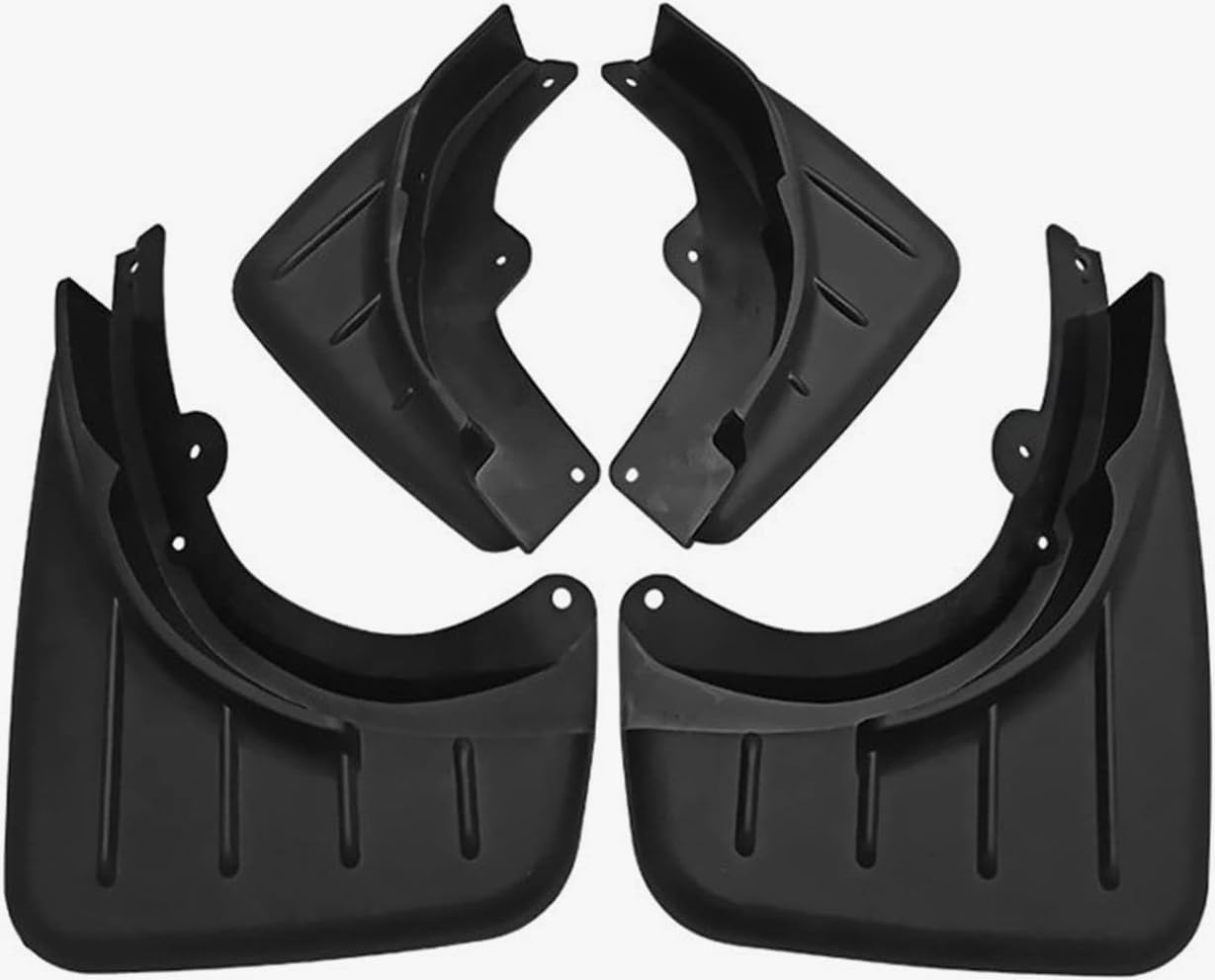 Für P&orsche Für Cayenne 2006-2021 Auto-Schmutzfänger Kotflügel Vorne Hinten Rad Kotflügel Staubdicht Zubehör Schwarz 4-teilig Auto-Rad-Kotflügel(2006-2010 4pcs) von CLLTCOZR