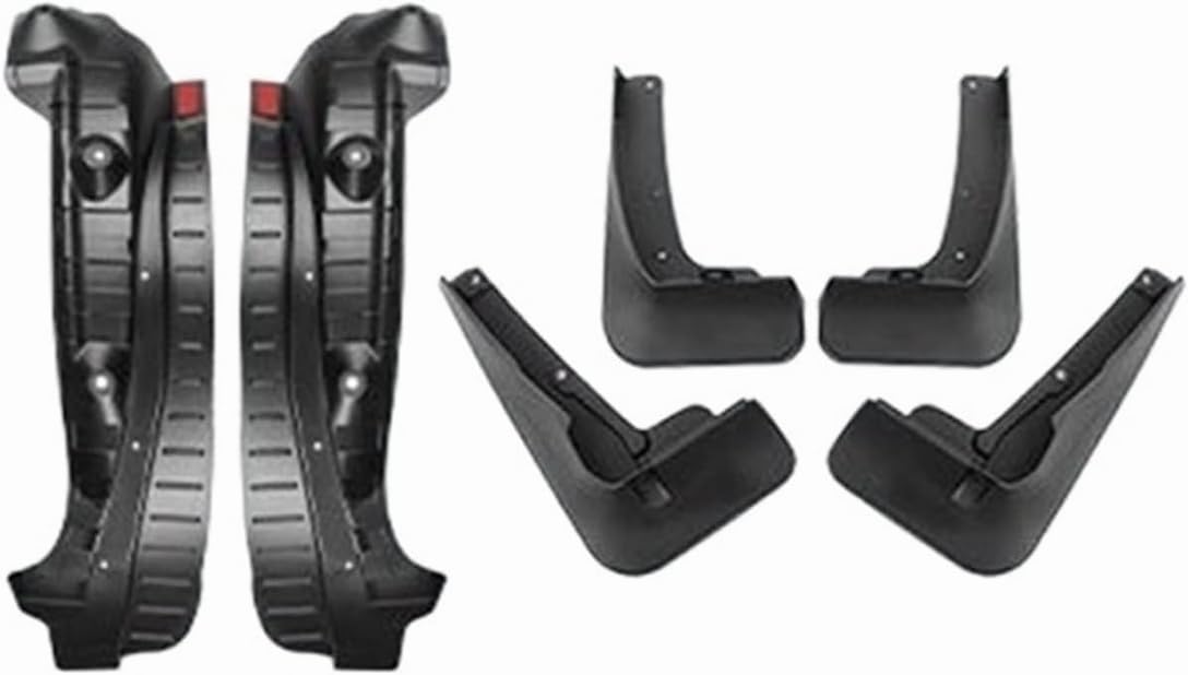 Für Toyota Für Highlander Für Kluger XU70 2021 2022 2023 AR Kotflügel Kotflügel Schmutzfänger Schutz Spritzschutz Kotflügel Auto Rad Kotflügel(A B 6 Pcs) von CLLTCOZR