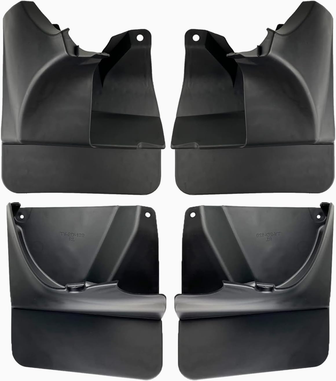 Für Toyota Für Land Cruiser Für Prado FJ120 120 2003-2009 Schmutzfänger Schmutzfänger Spritzschutz Kotflügel Vorne Hinten Kotflügel Auto Rad Kotflügel(Front Rear) von CLLTCOZR