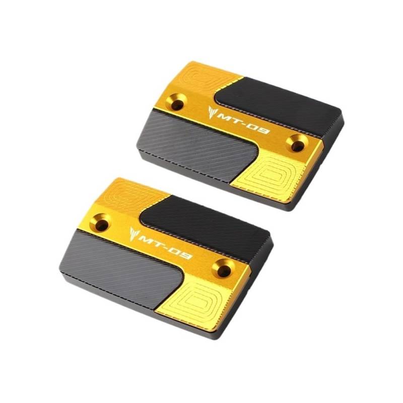 Bremsflüssigkeitsbehälter Kappe Für MT09 MT 09 Motorradzubehör CNC Frontbremsflüssigkeitsbehälter Tankdeckel Abdeckung von CLPMMUX